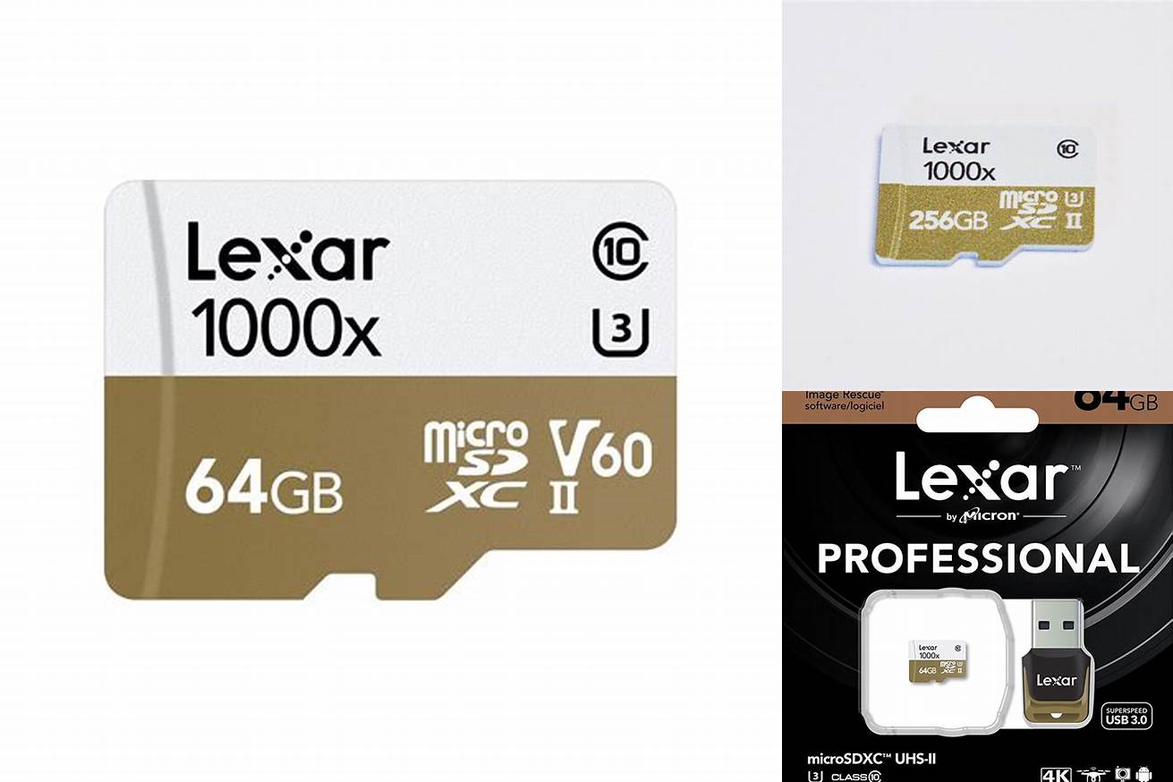 5. Lexar Professional 1000x microSDXC