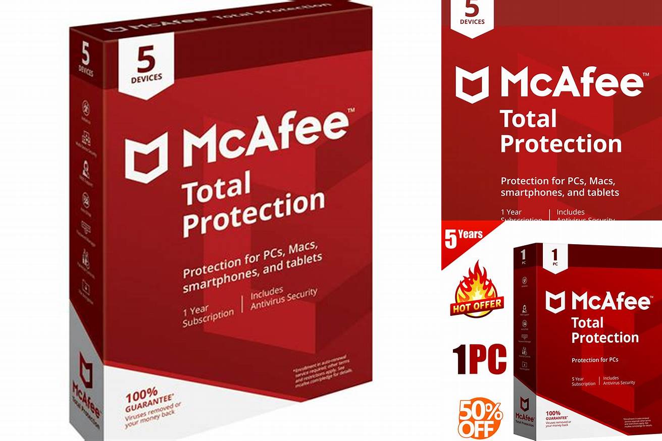 5. McAfee Total Protection