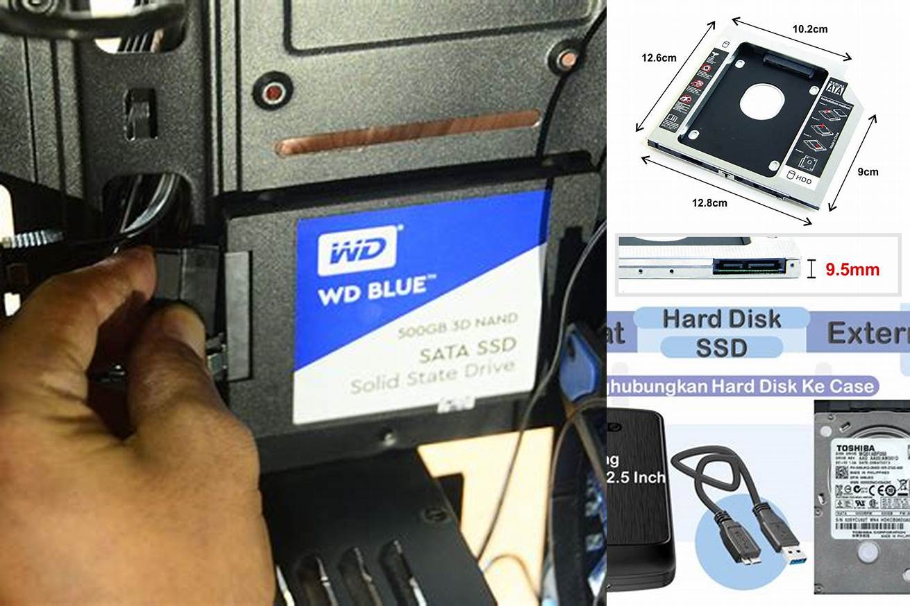 5. Pasang Hard Drive atau SSD