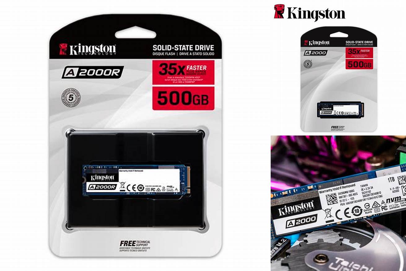 5. Penyimpanan: Kingston A2000 500GB NVMe SSD