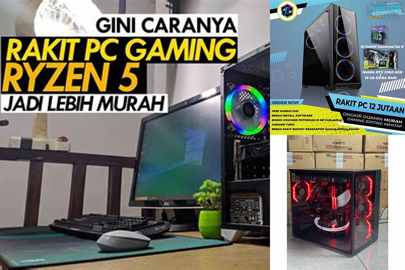 5. Rakit PC Gaming Murah Jogja - Ryzen 7 2700
