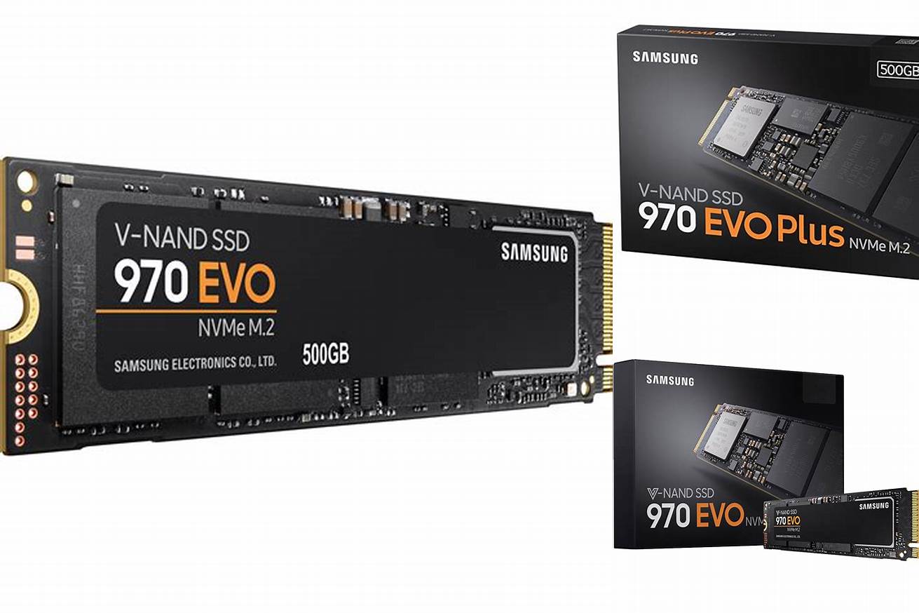5. Samsung 970 EVO Plus 500GB NVMe M.2
