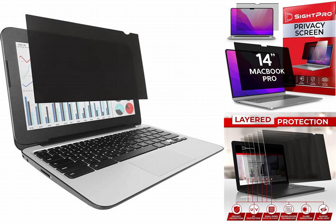 5. SightPro Privacy Screen for 14 Inch Laptop
