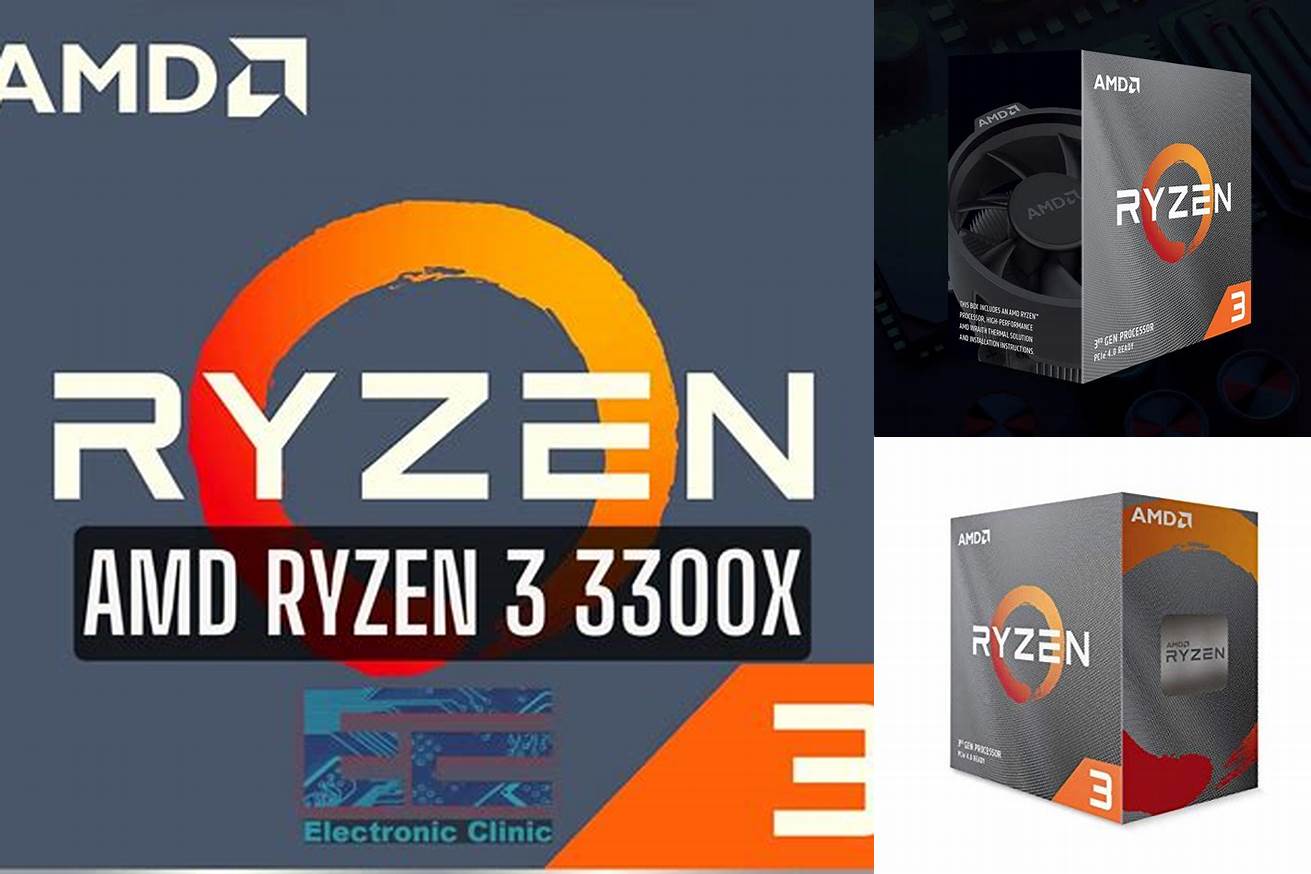 6. AMD Ryzen 3 3300X