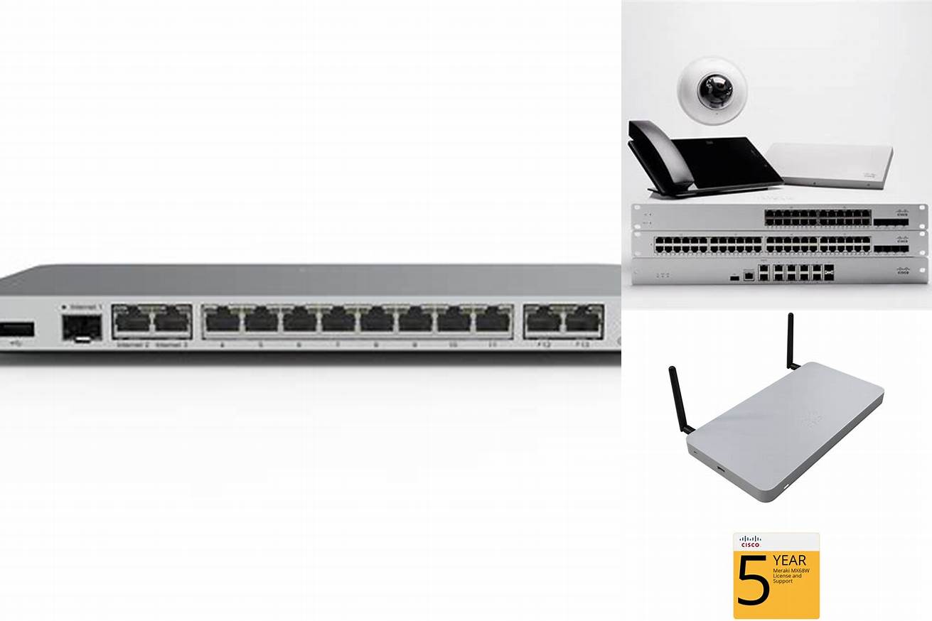 6. Cisco Meraki MX Security Appliances