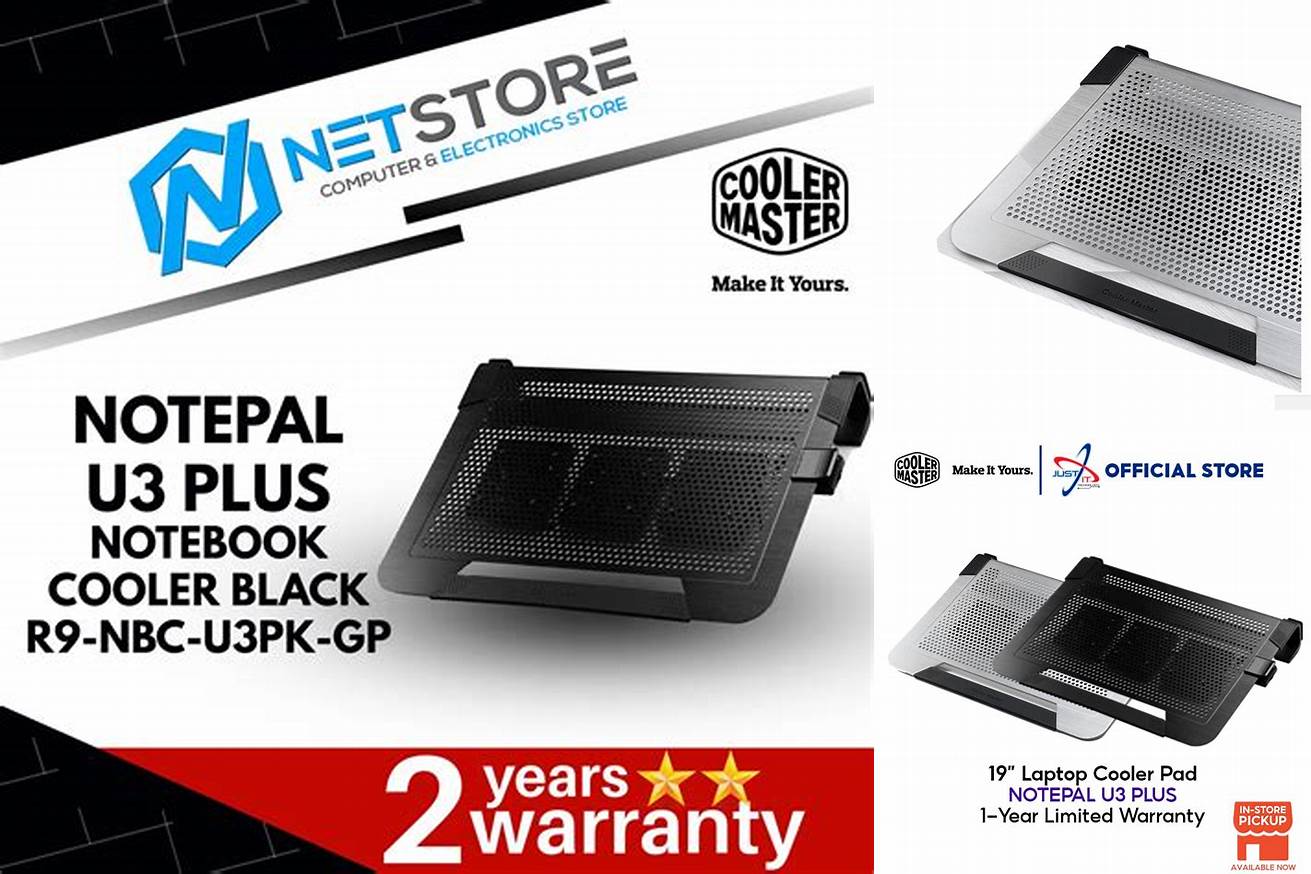 6. Cooler Master Notepal U3 Plus