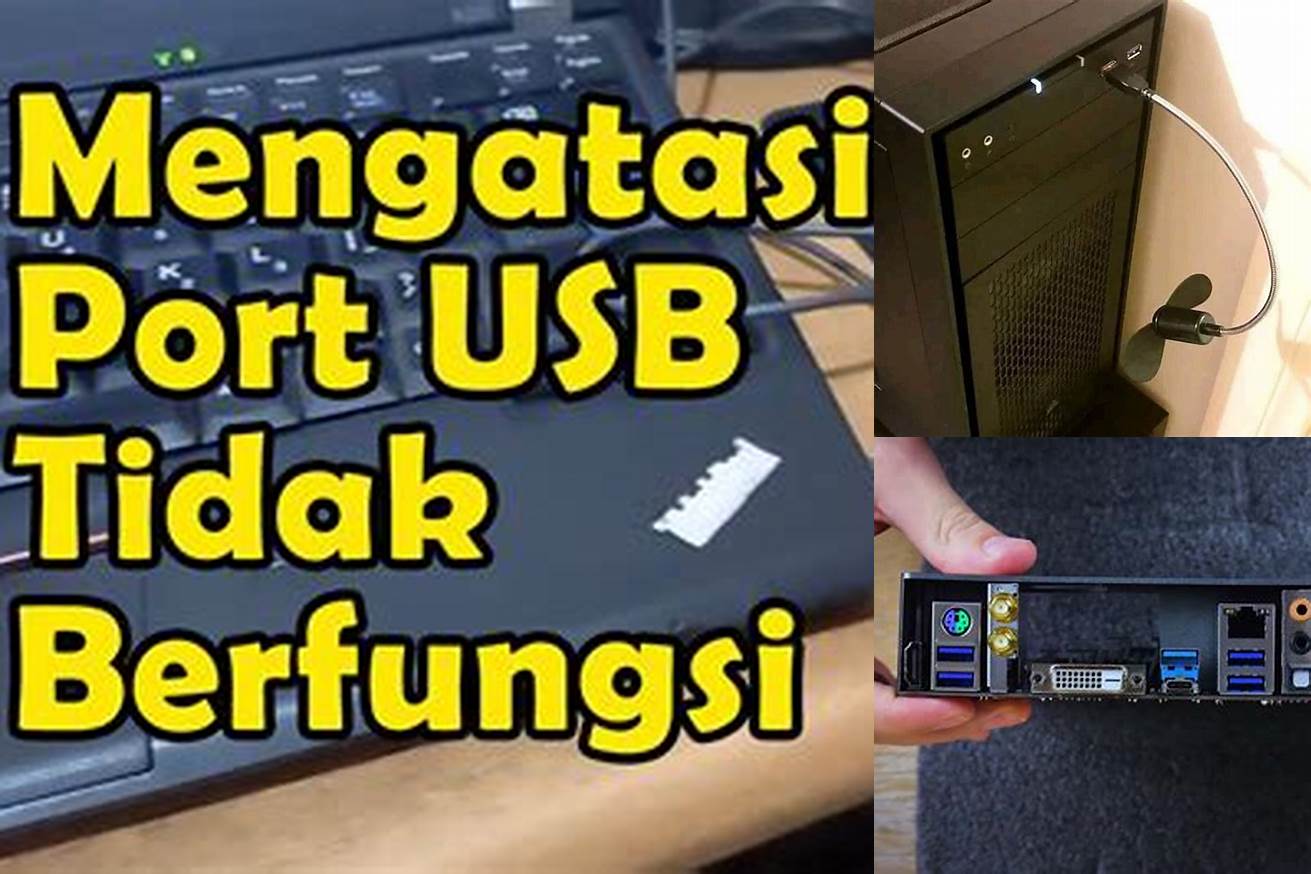 6. Gunakan Port USB Belakang