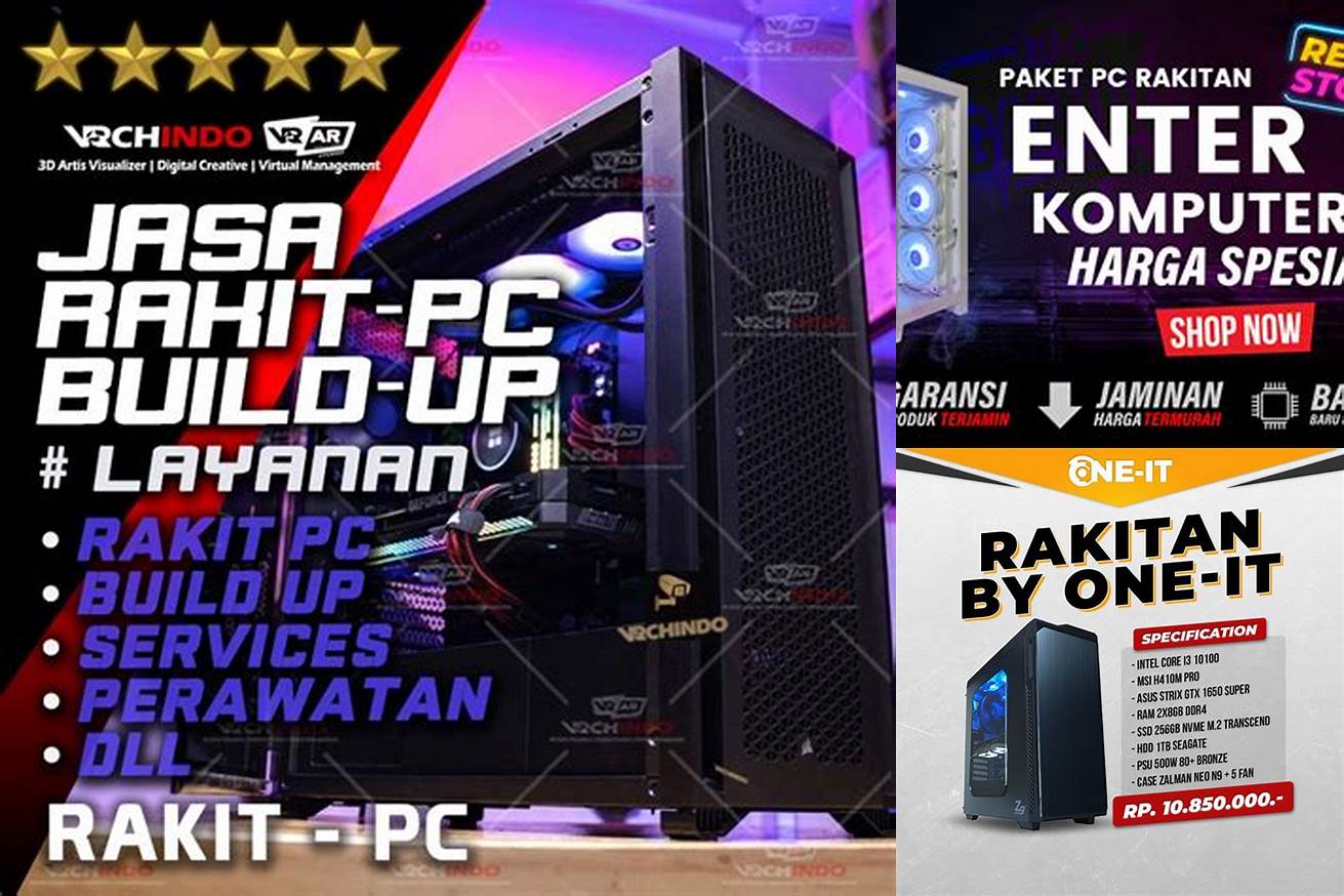 6. Jasa Rakit PC Bandung Profesional