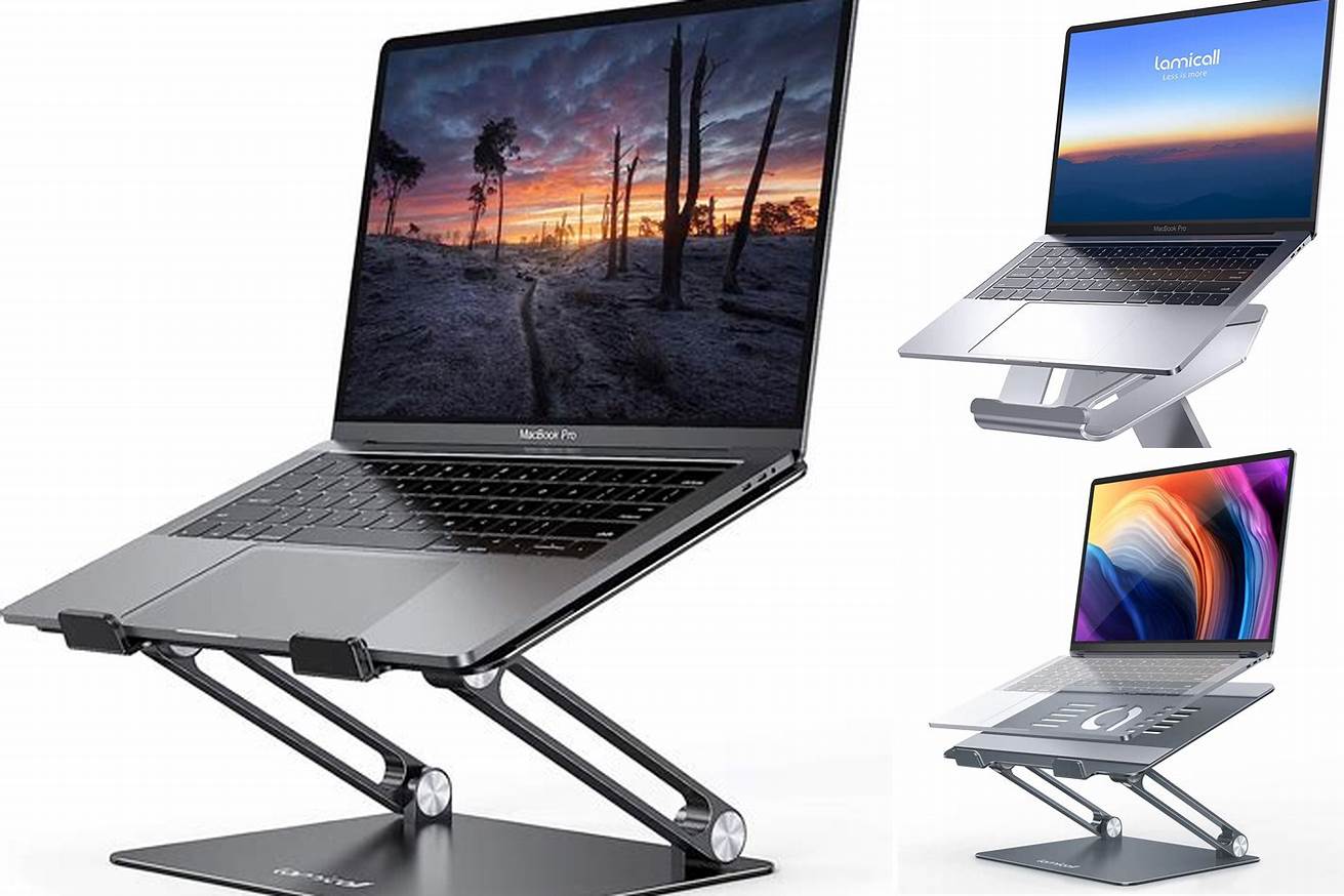 6. Lamicall Adjustable Laptop Stand