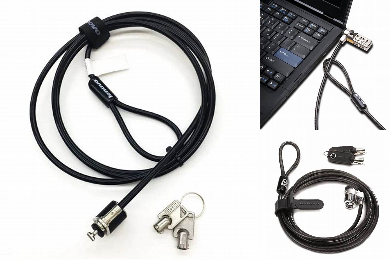 6. Lenovo Security Cable Lock