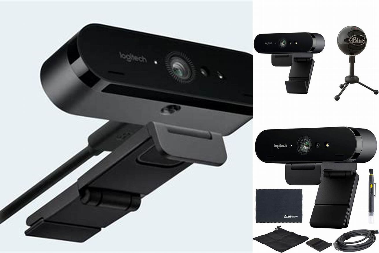 6. Logitech Brio Ultra HD Pro Webcam