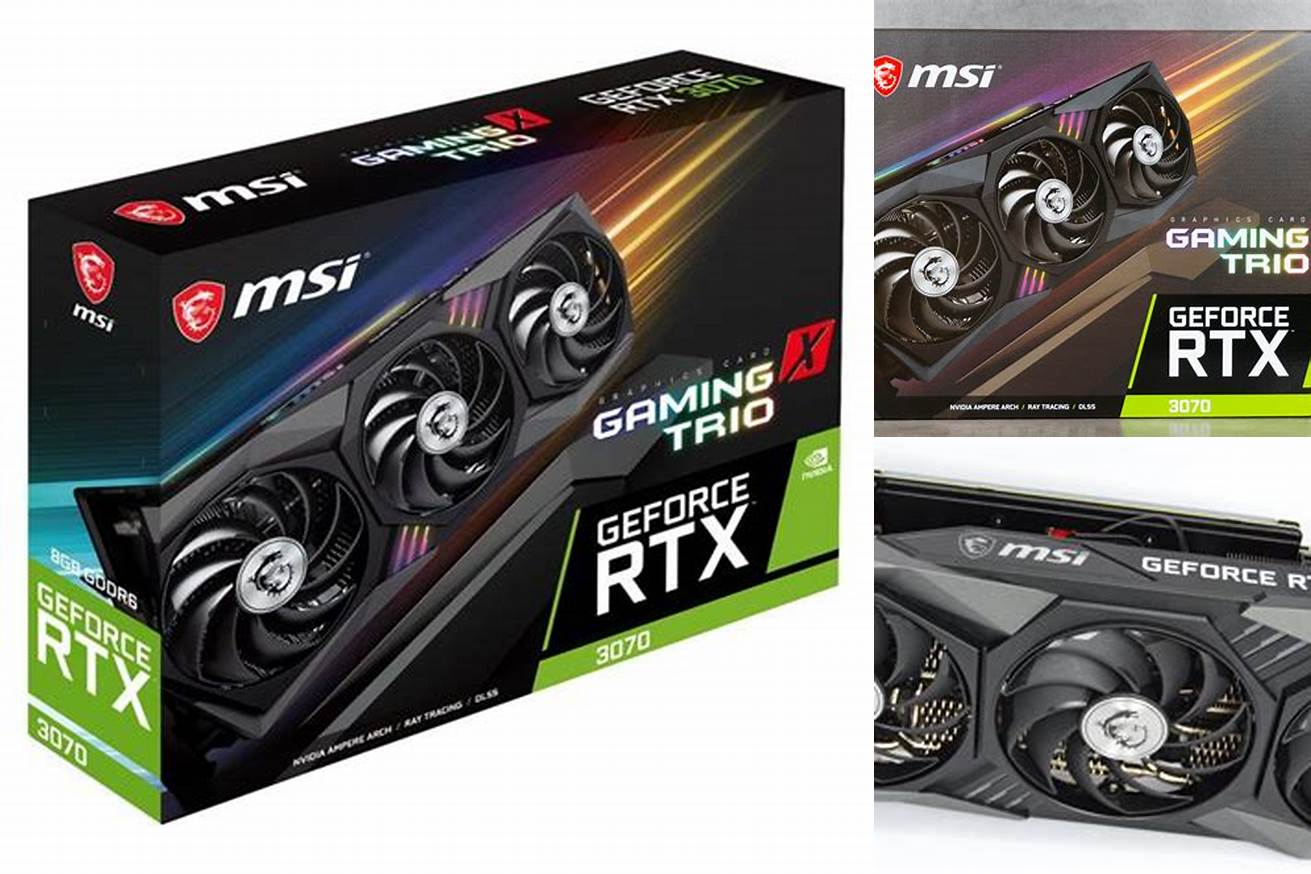 6. MSI GeForce RTX 3070 Gaming X Trio