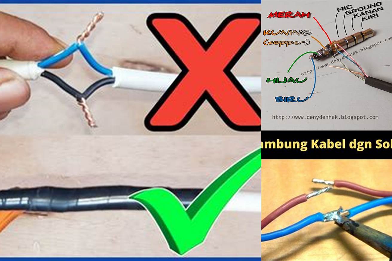 6. Menyambungkan Kabel-Kabel