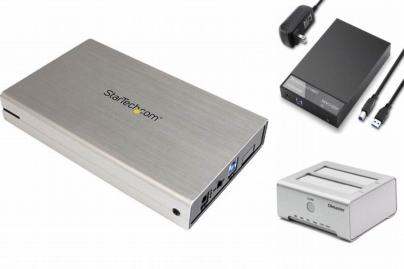 6. Oimaster USB 3.0 to SATA III Hard Drive Enclosure