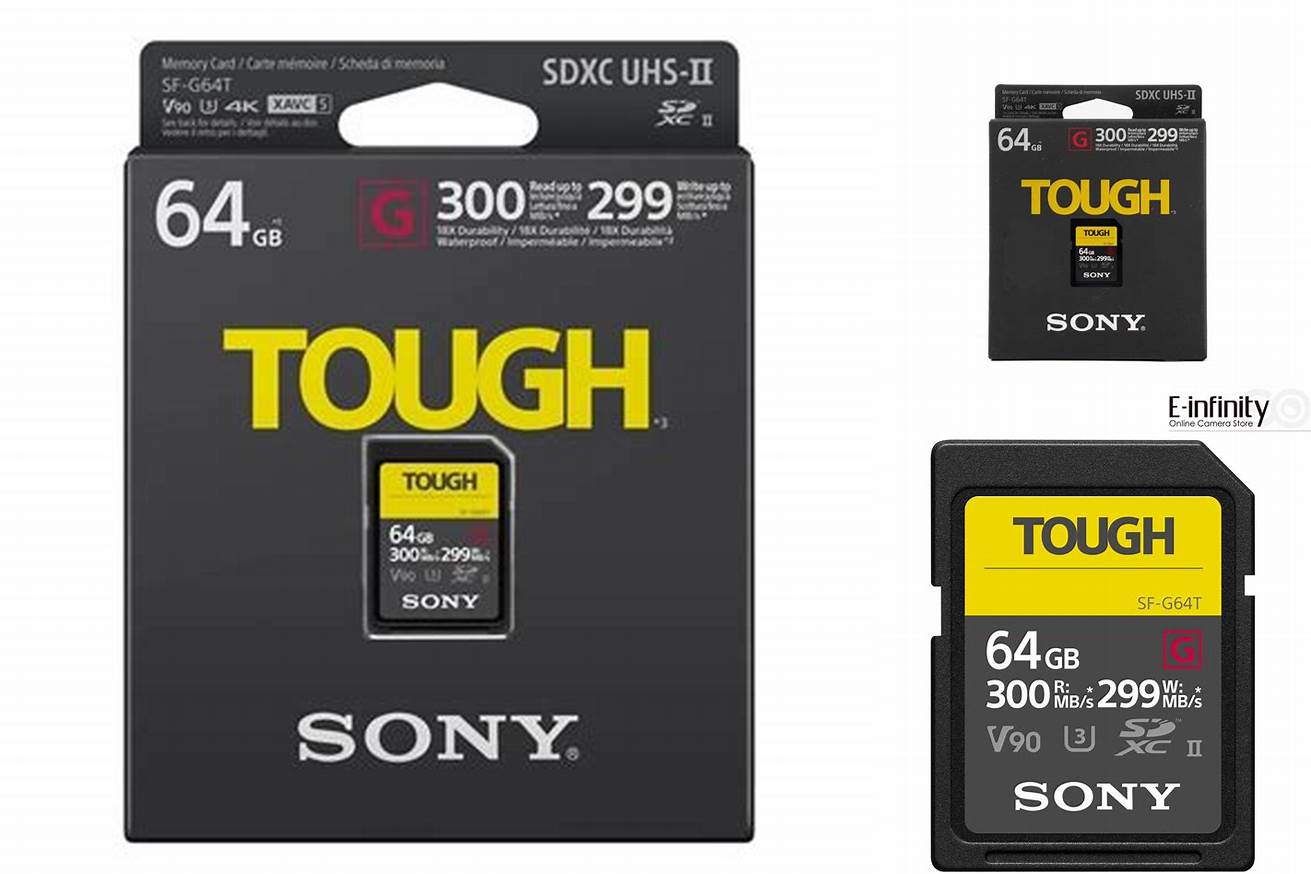 6. Sony SF-G Tough Series SDXC