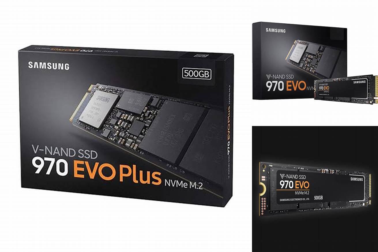6. Storage: Samsung 970 EVO Plus 500GB NVMe SSD