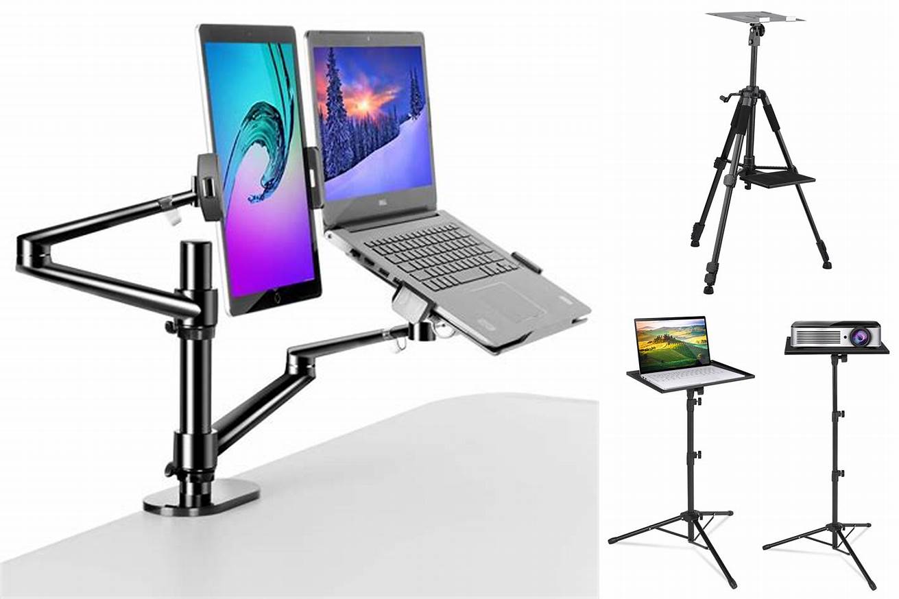 6. Tripod Stand Laptop with Adjustable Height