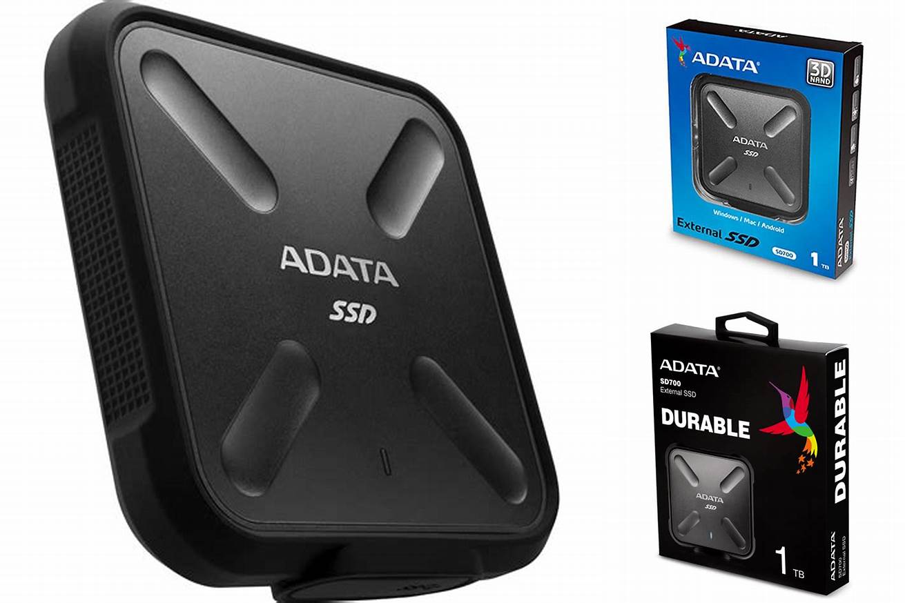 7. Adata SD700 External Solid State Drive