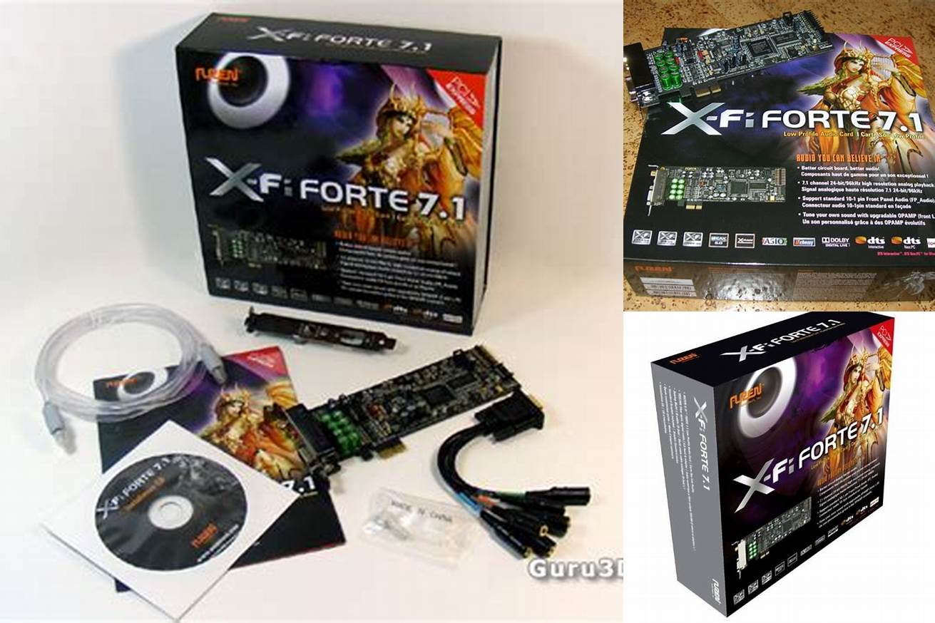 7. Auzentech X-Fi Forte