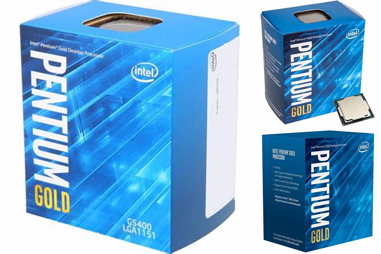7. Intel Pentium Gold G5400
