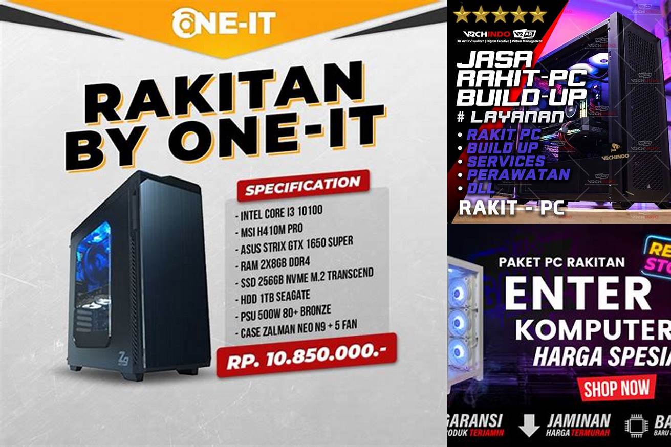 7. Jasa Rakit PC Bandung Terbaik dan Murah