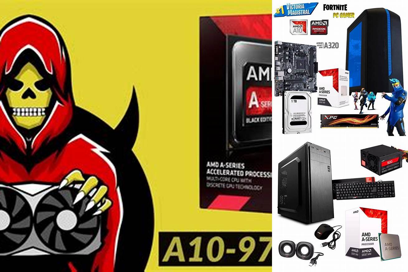 7. PC Gaming AMD APU A10-9700