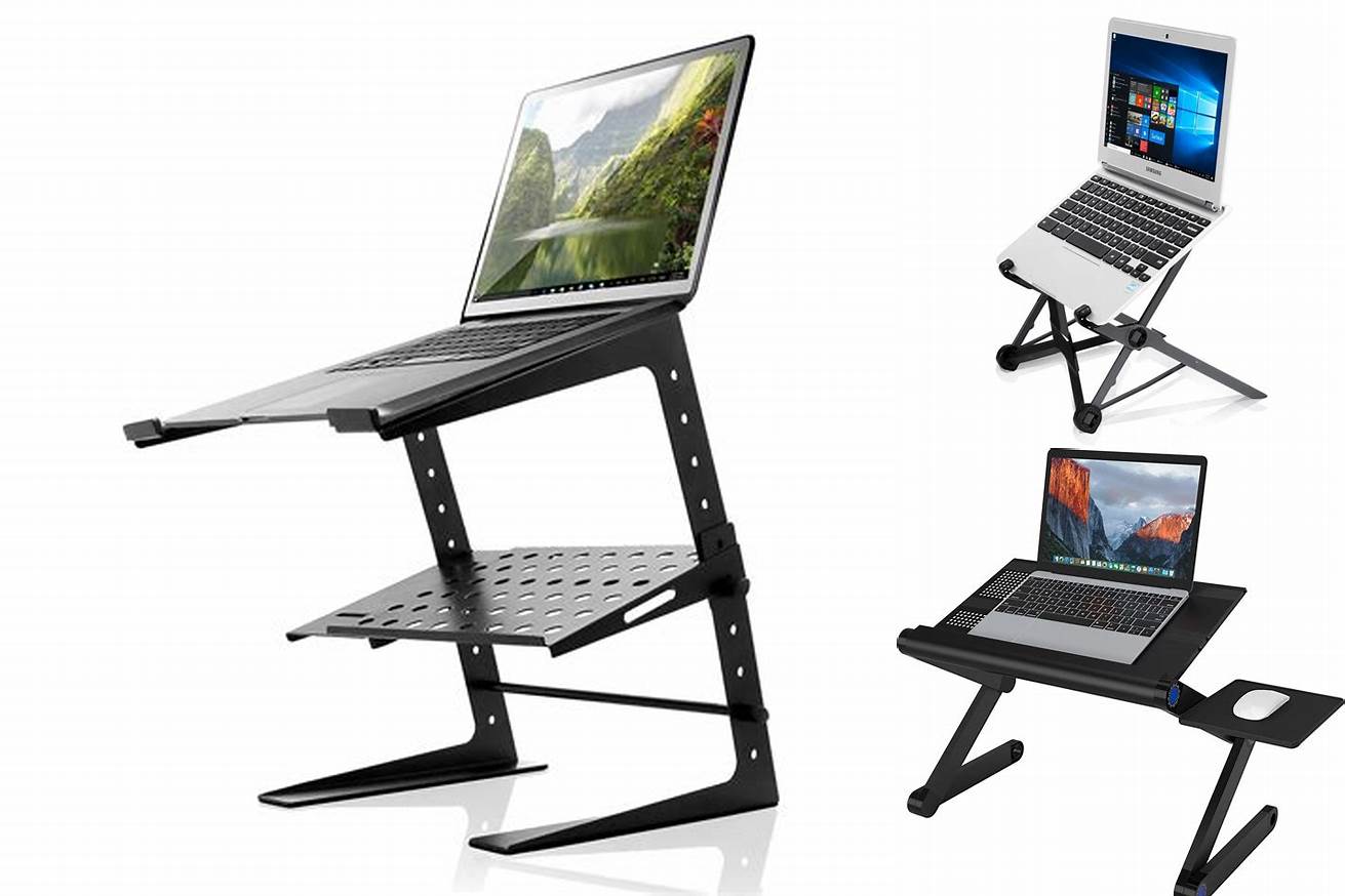 7. Pyle Portable Adjustable Laptop Stand