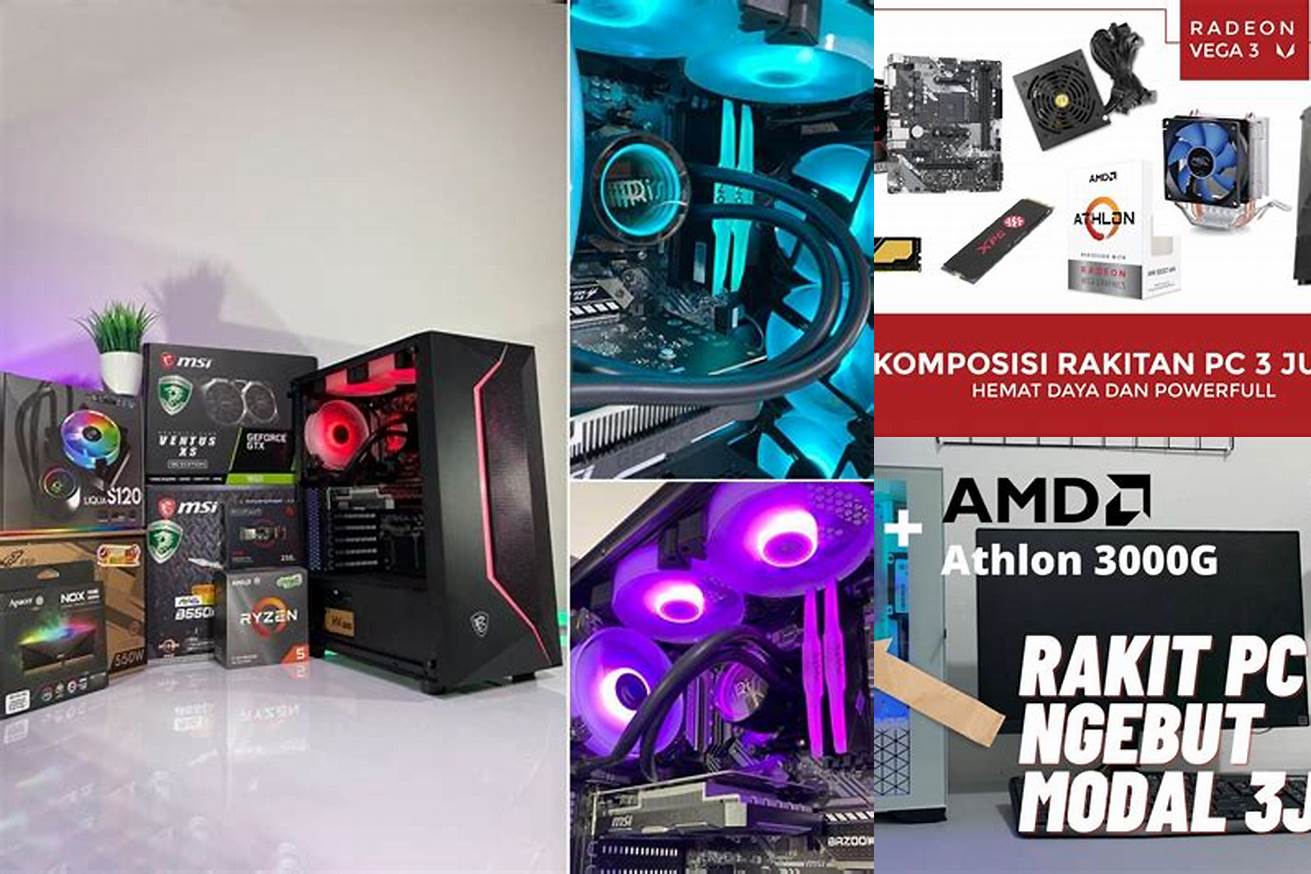 7. Rakit PC 3 Juta dengan AMD Athlon 3000G