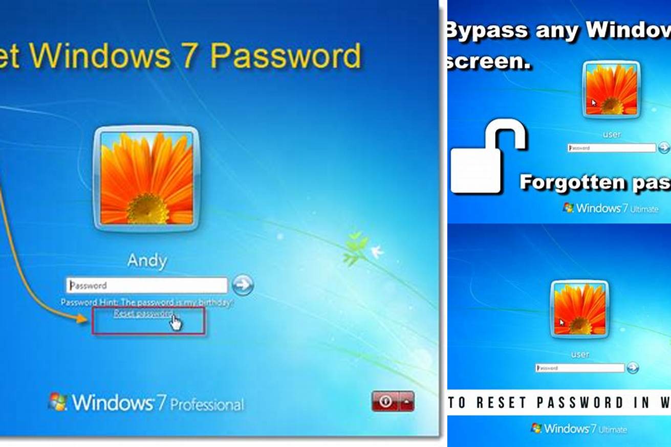 7. Reset Password