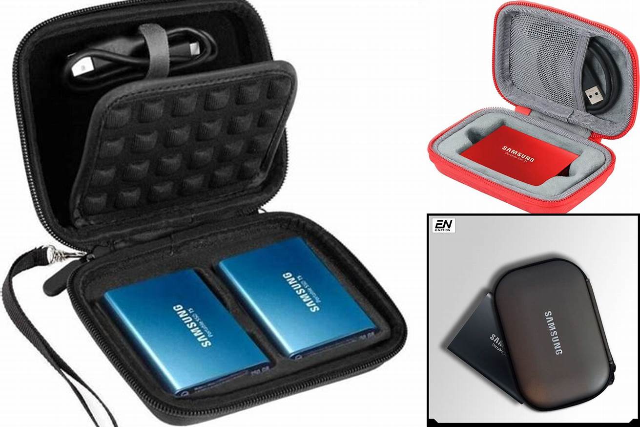 7. Samsung T5 Portable SSD Case