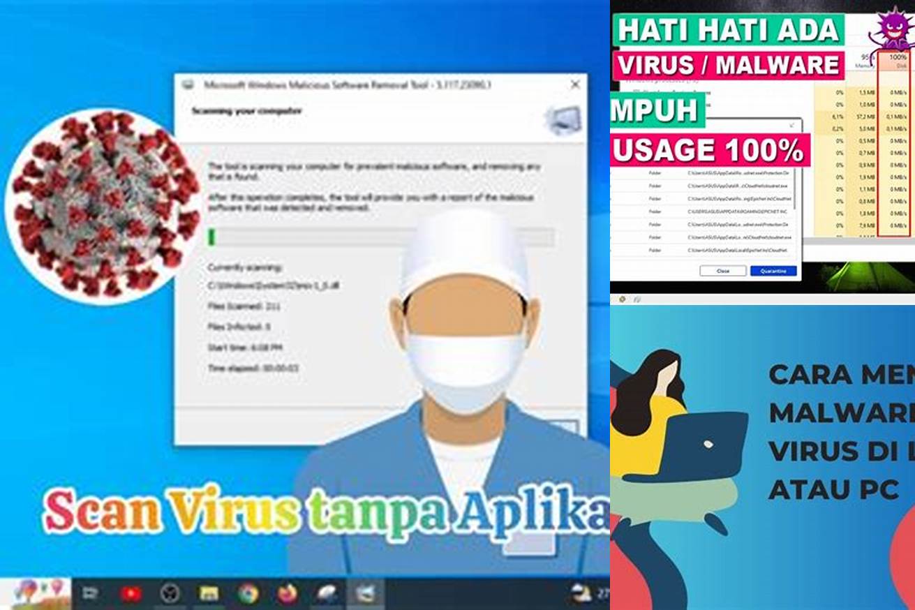 7. Scan dan Hapus Virus atau Malware