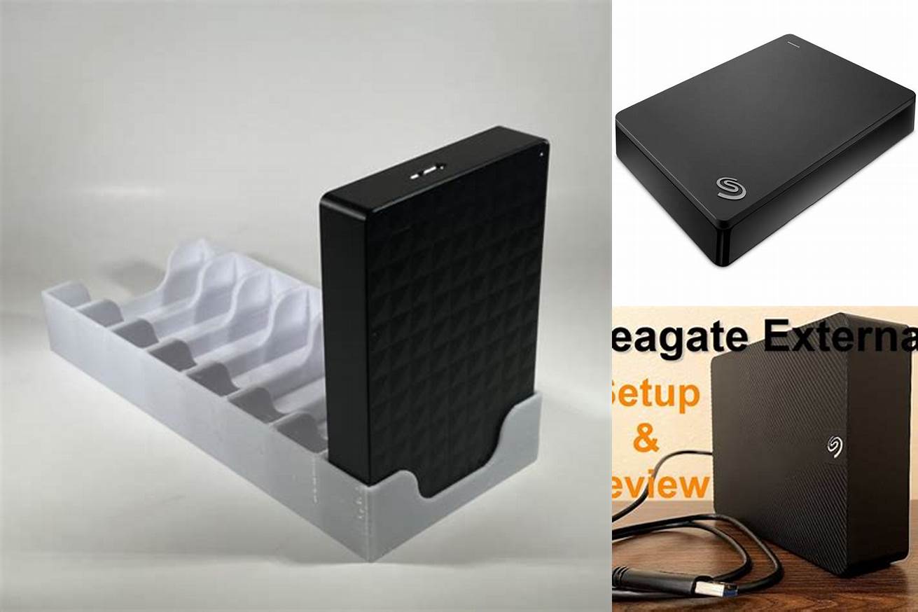 7. Seagate Expansion Portable External Hard Drive Holder