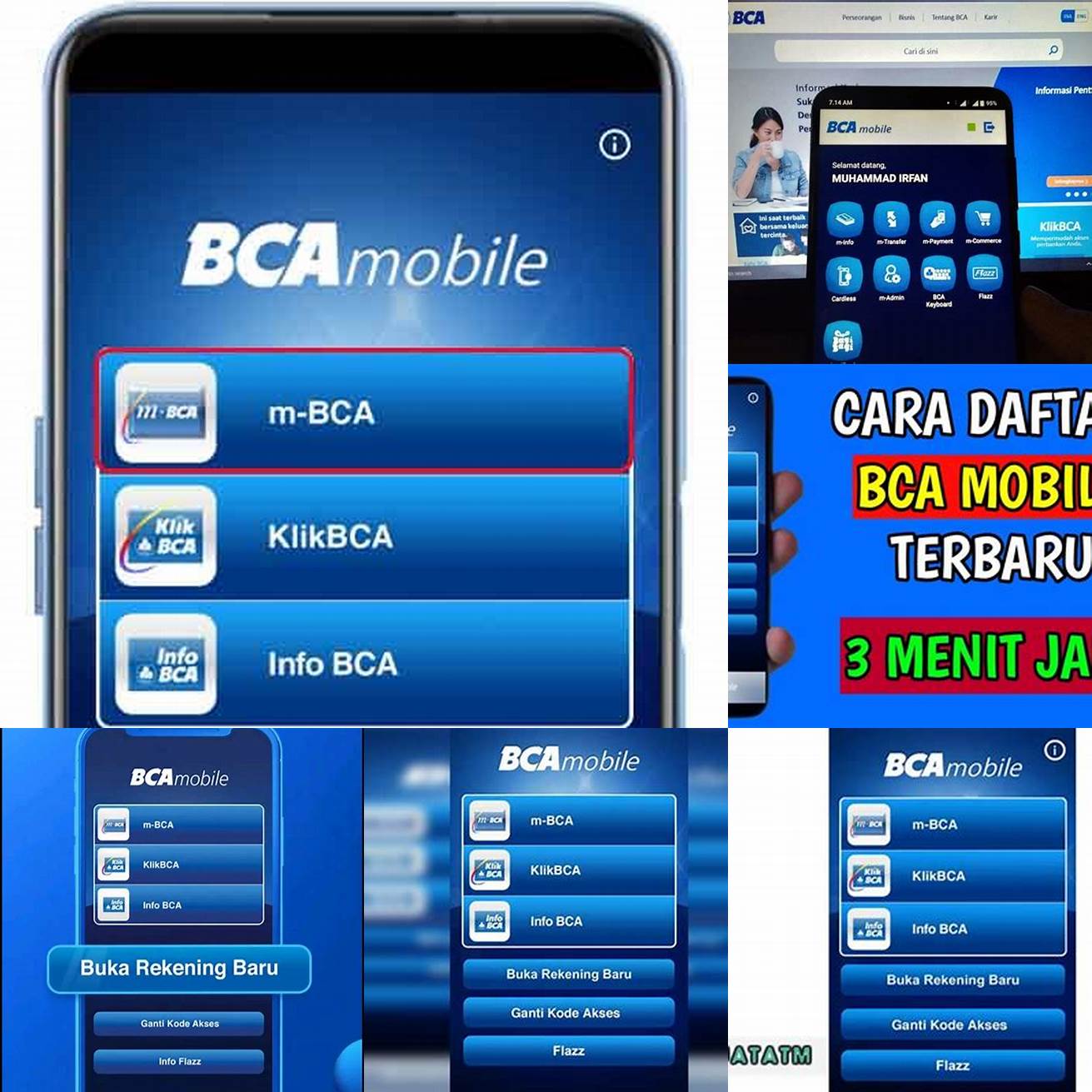 1 Buka aplikasi BCA Mobile