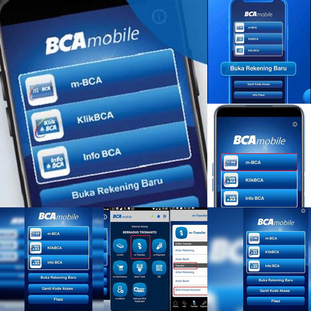 1 Buka aplikasi BCA mobile