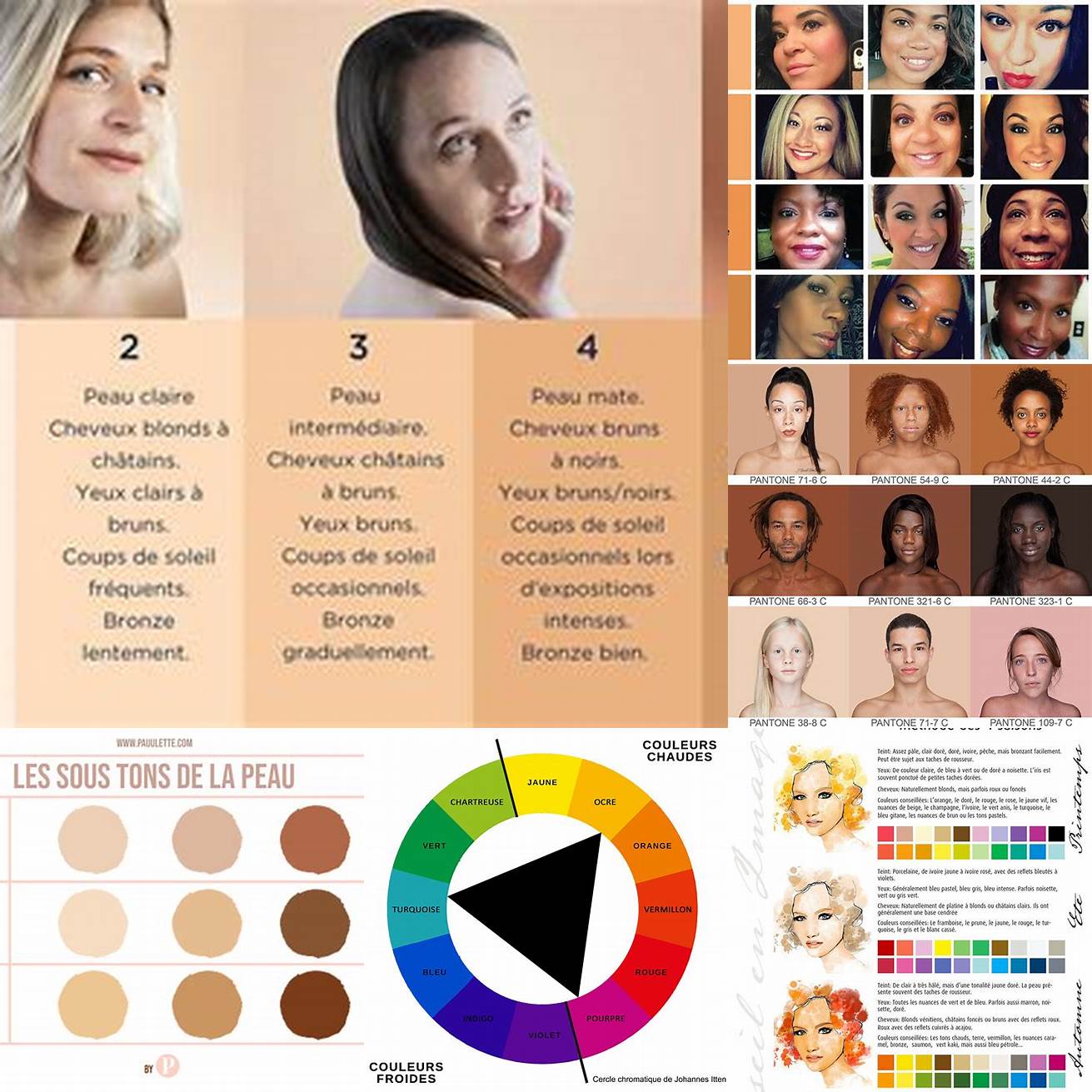 2 Optez pour une couleur qui correspond à votre teint de peau