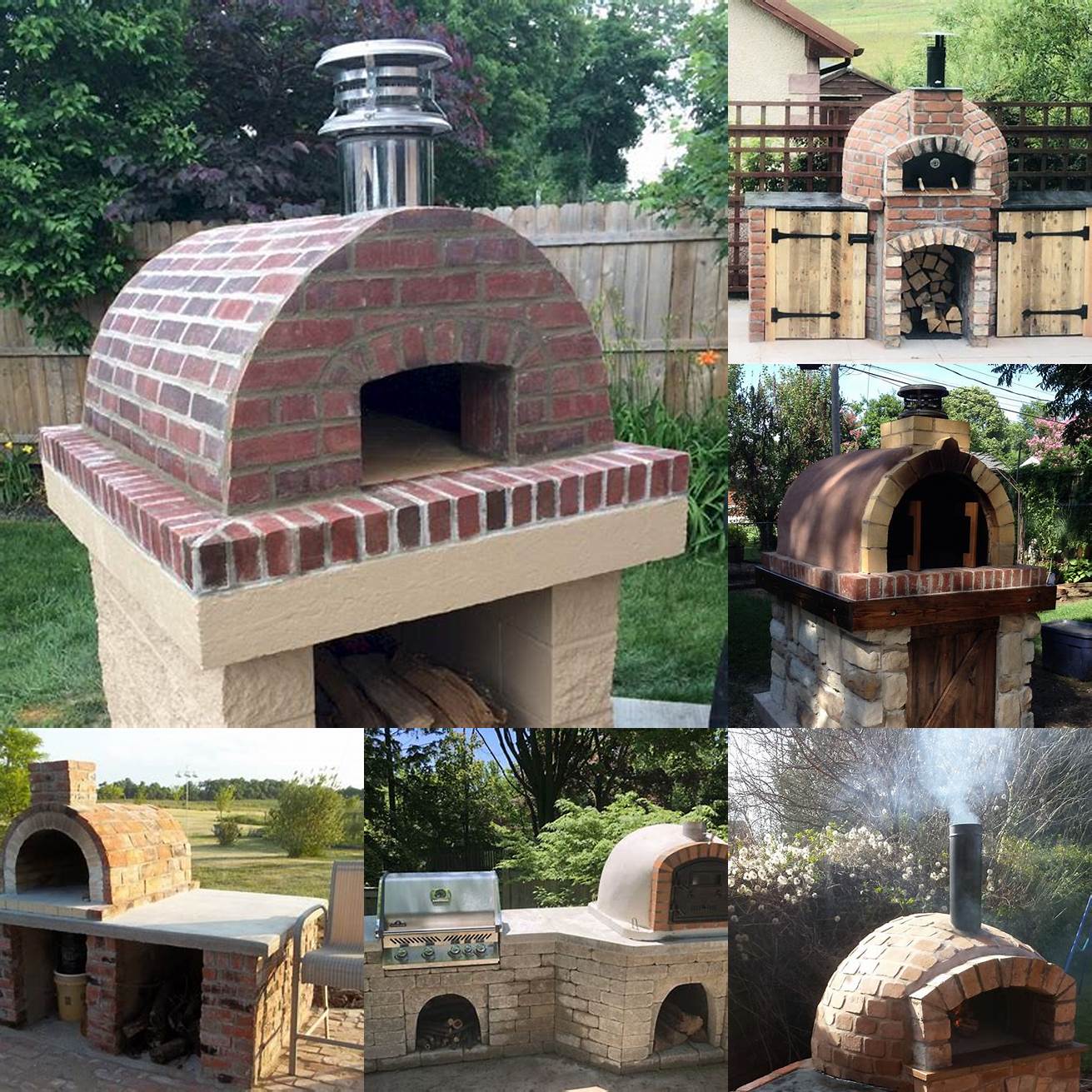 3 Brick pizza oven