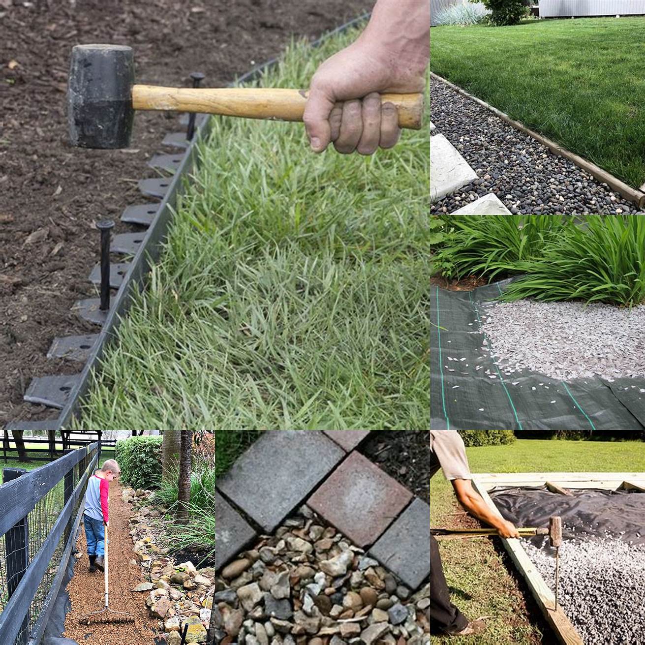 4 Add Gravel or Rocks Once your weed barrier is in place add a layer of gravel or rocks to the bottom of your bed This will help to improve drainage and create a stable base for your design
