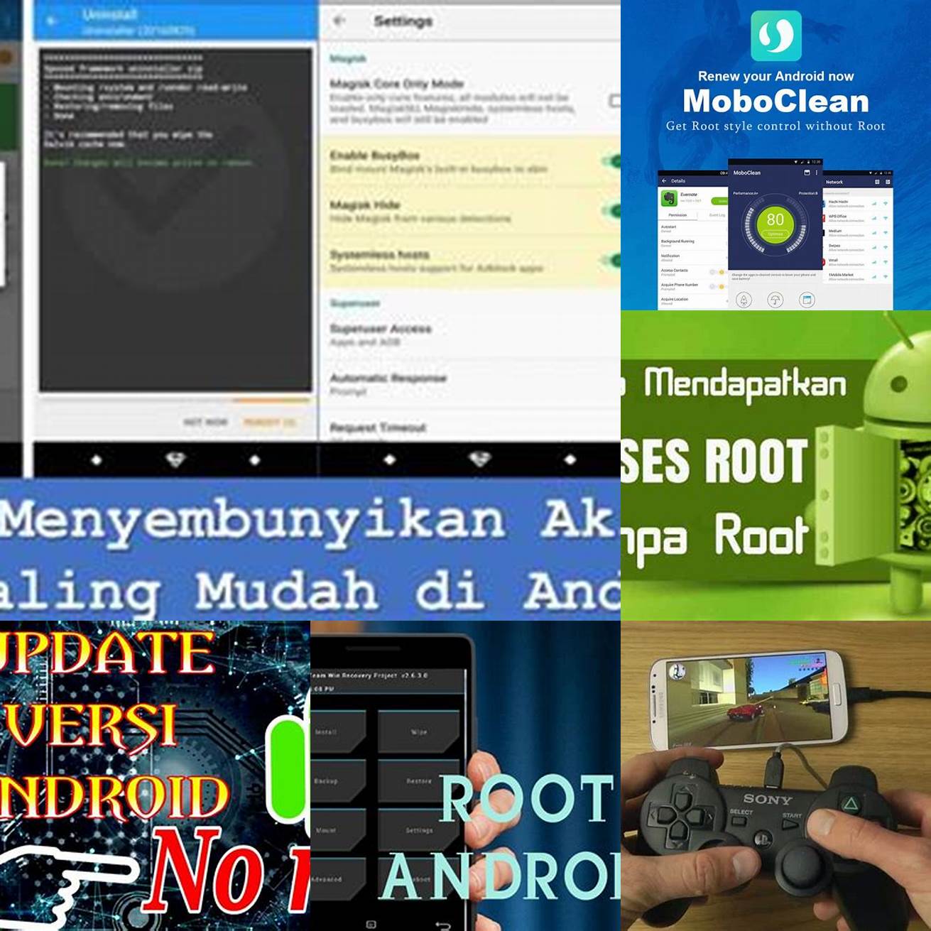 4 Tidak memerlukan akses root