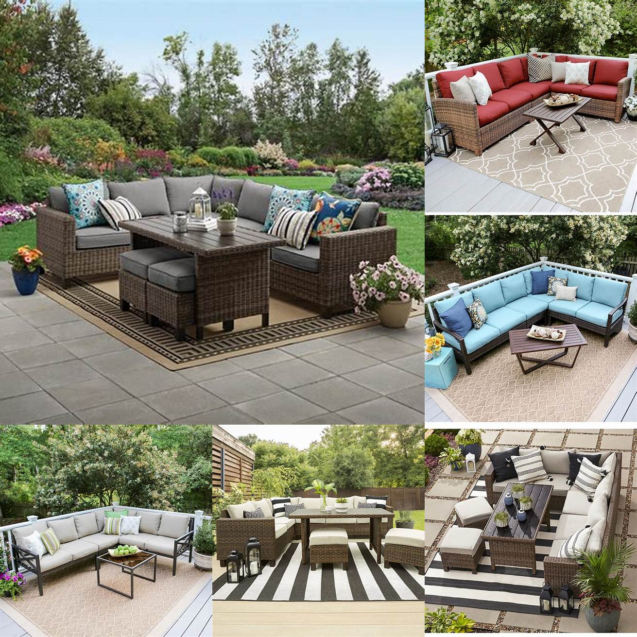 5 Outdoor Sectional