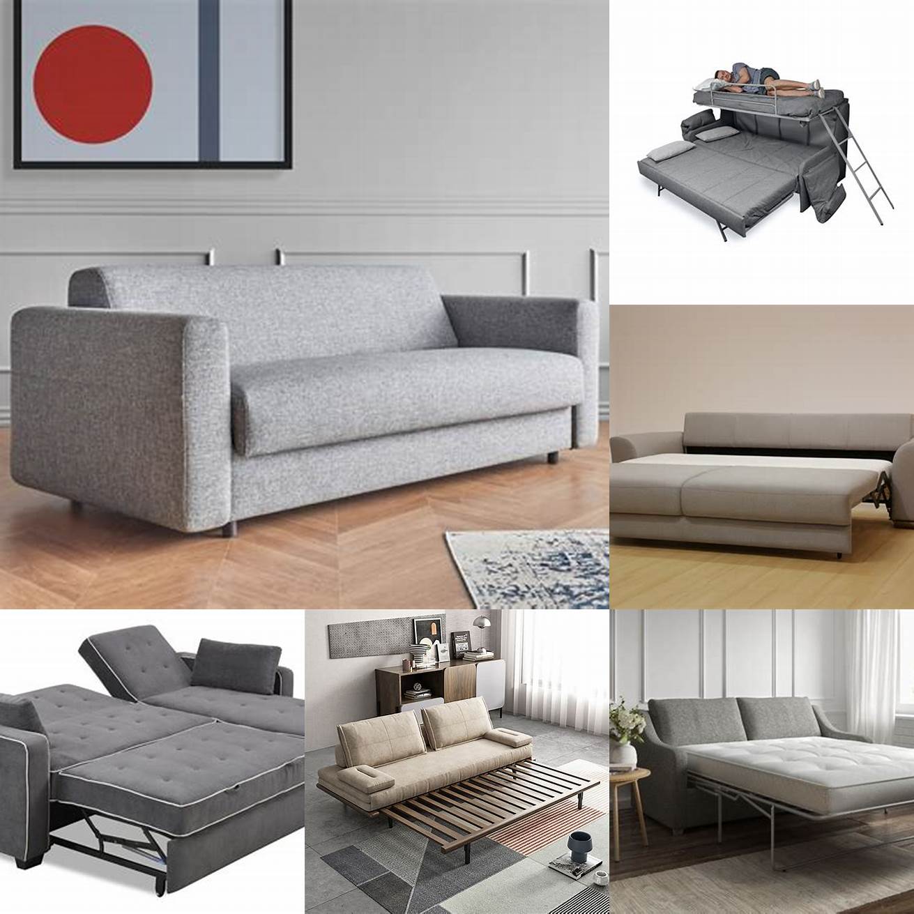A King Size Sofa Bed with a user-friendly transformation mechanism
