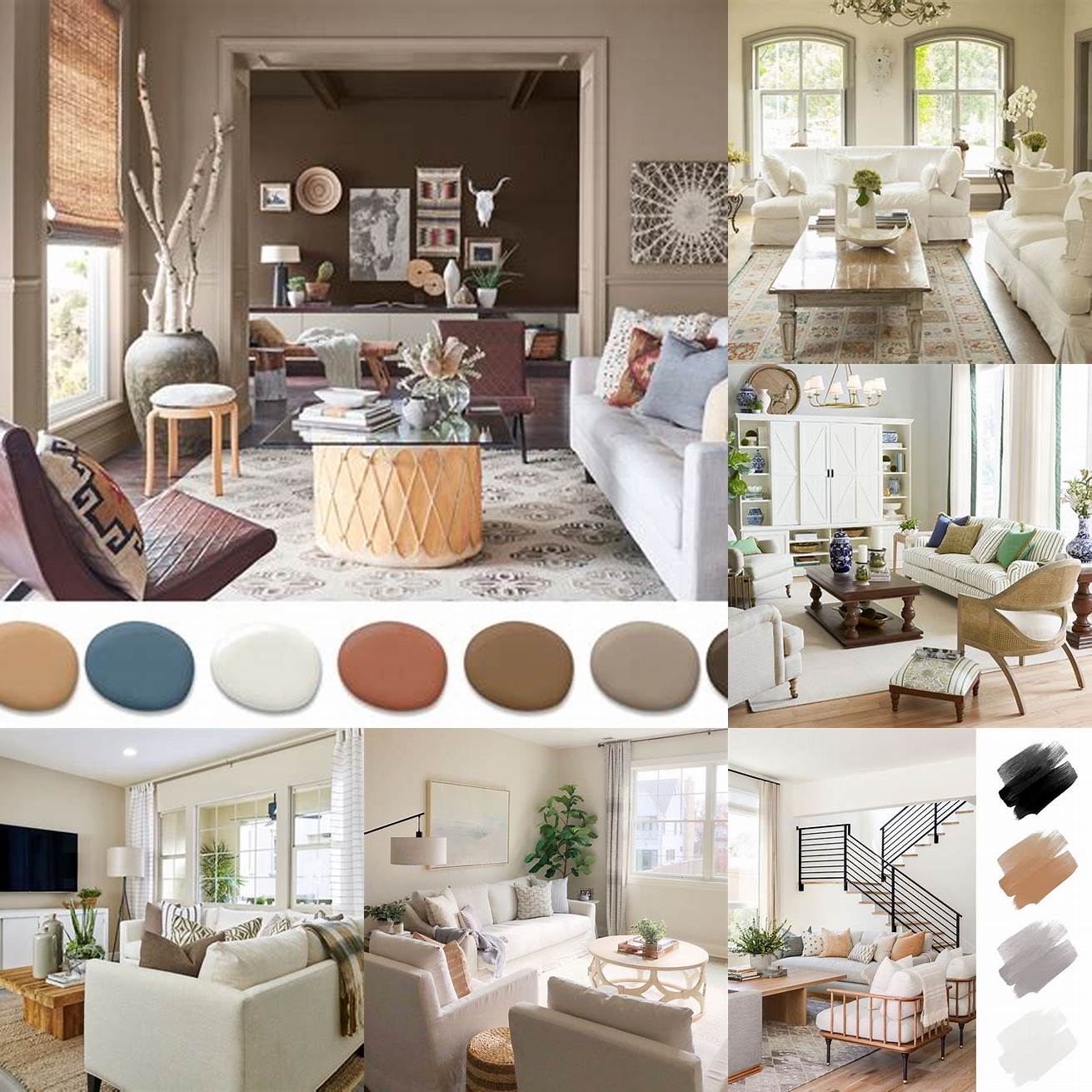 A neutral color palette and simple decor can still look cute and inviting
