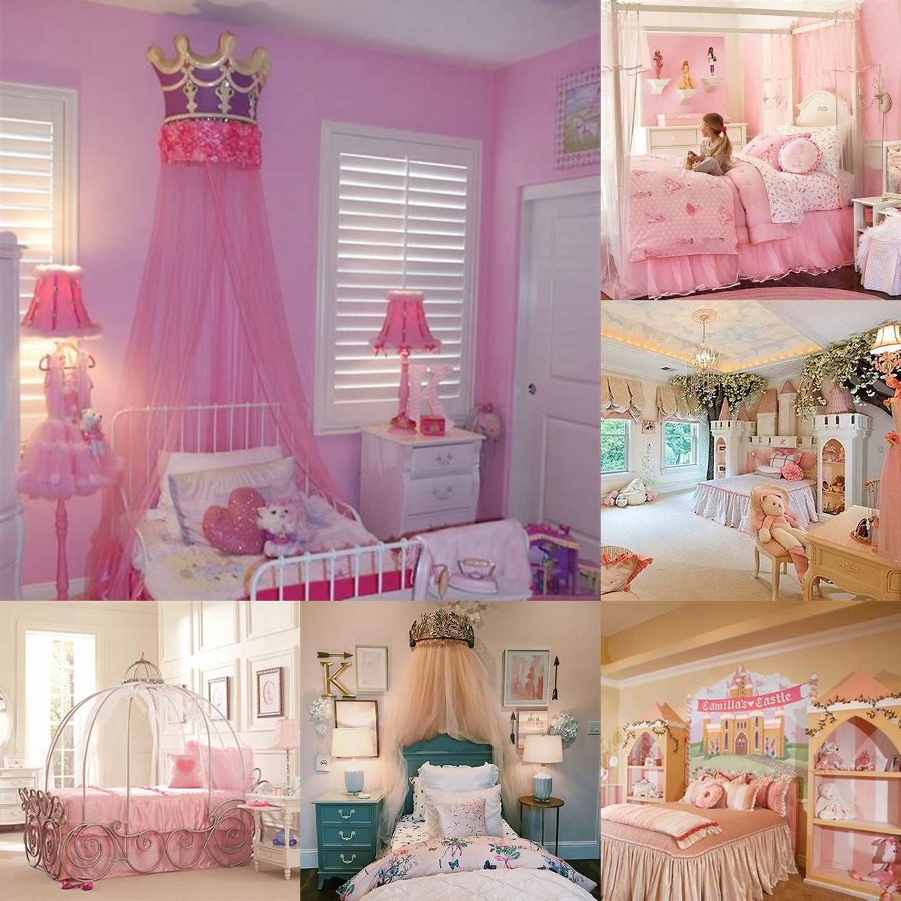 A princess-themed bedroom is perfect for girls who love fairy tales and princesses You can use a canopy bed and princess decor to create a magical and whimsical space