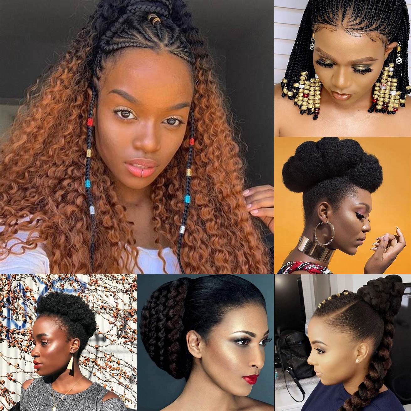Accessoires de coiffure afro
