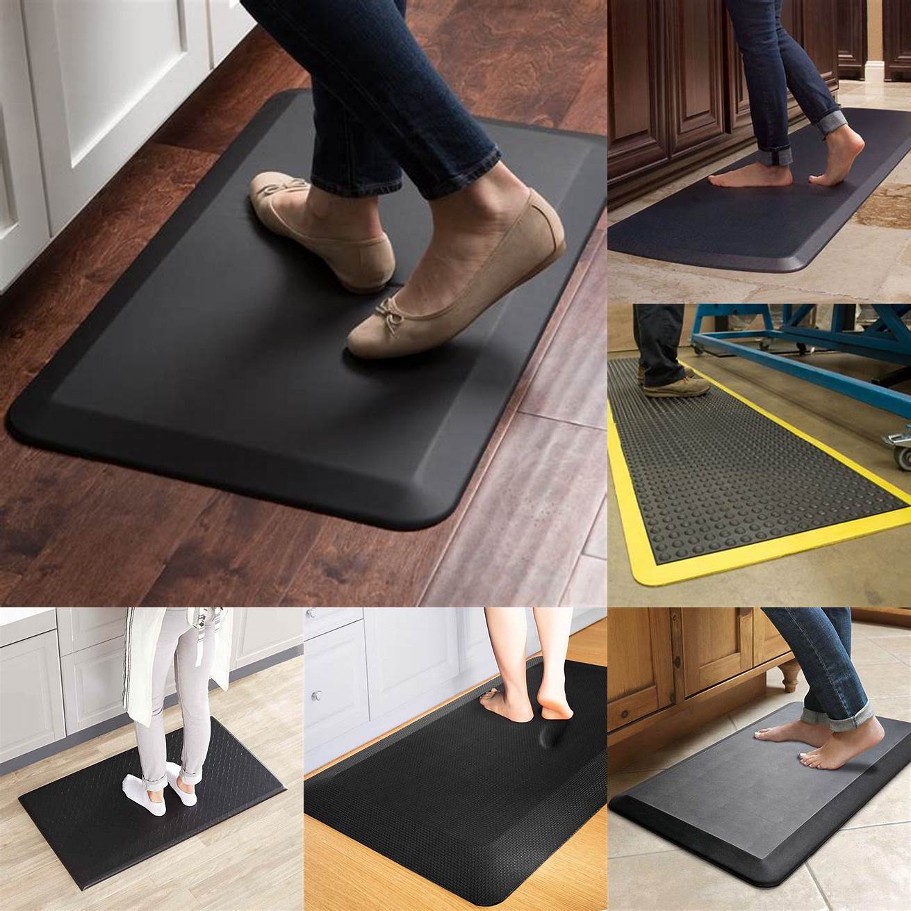 Anti-fatigue mats - Anti-fatigue mats are designed to reduce the strain on your feet and legs They are made of a cushioned material that provides support and comfort