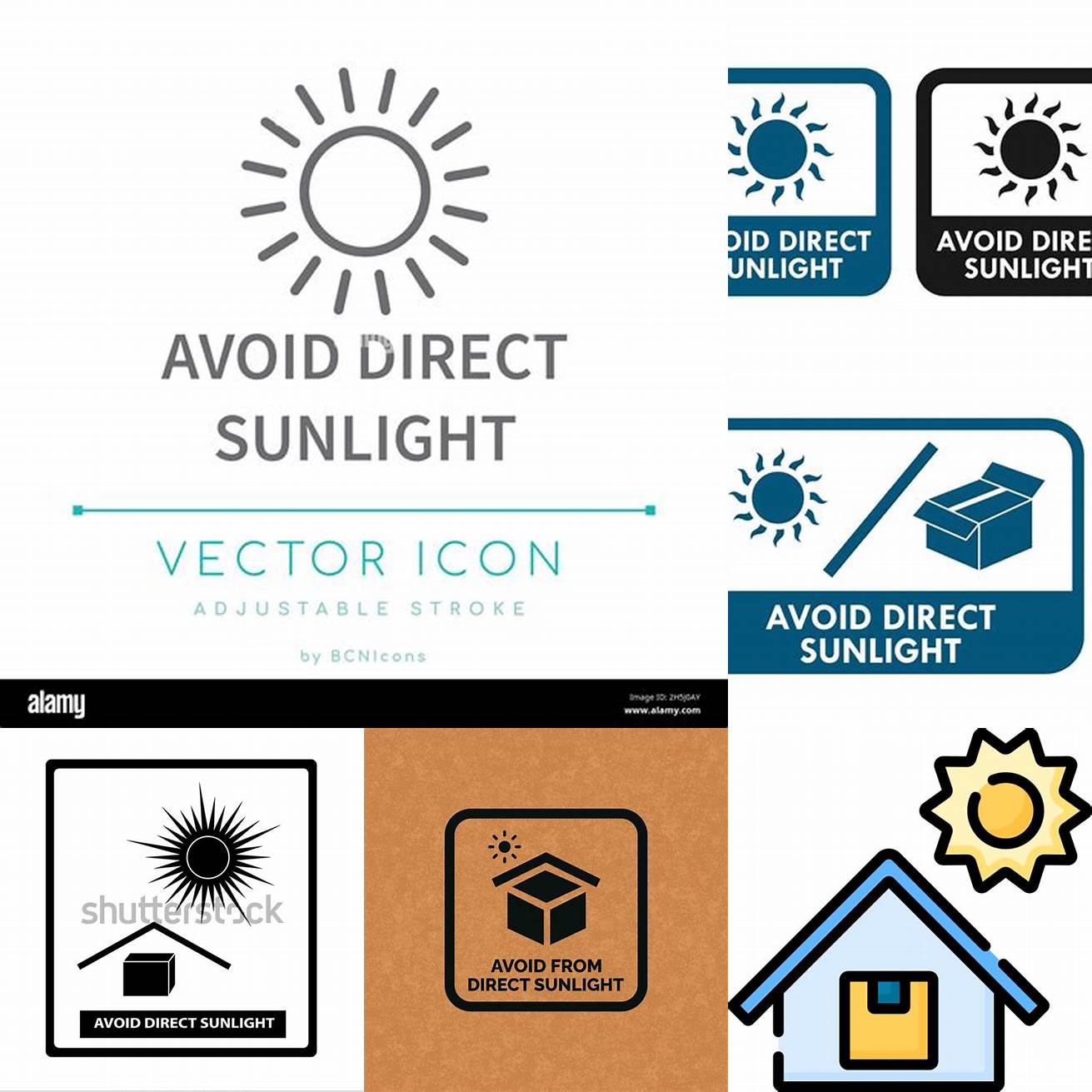 Avoid Direct Sunlight