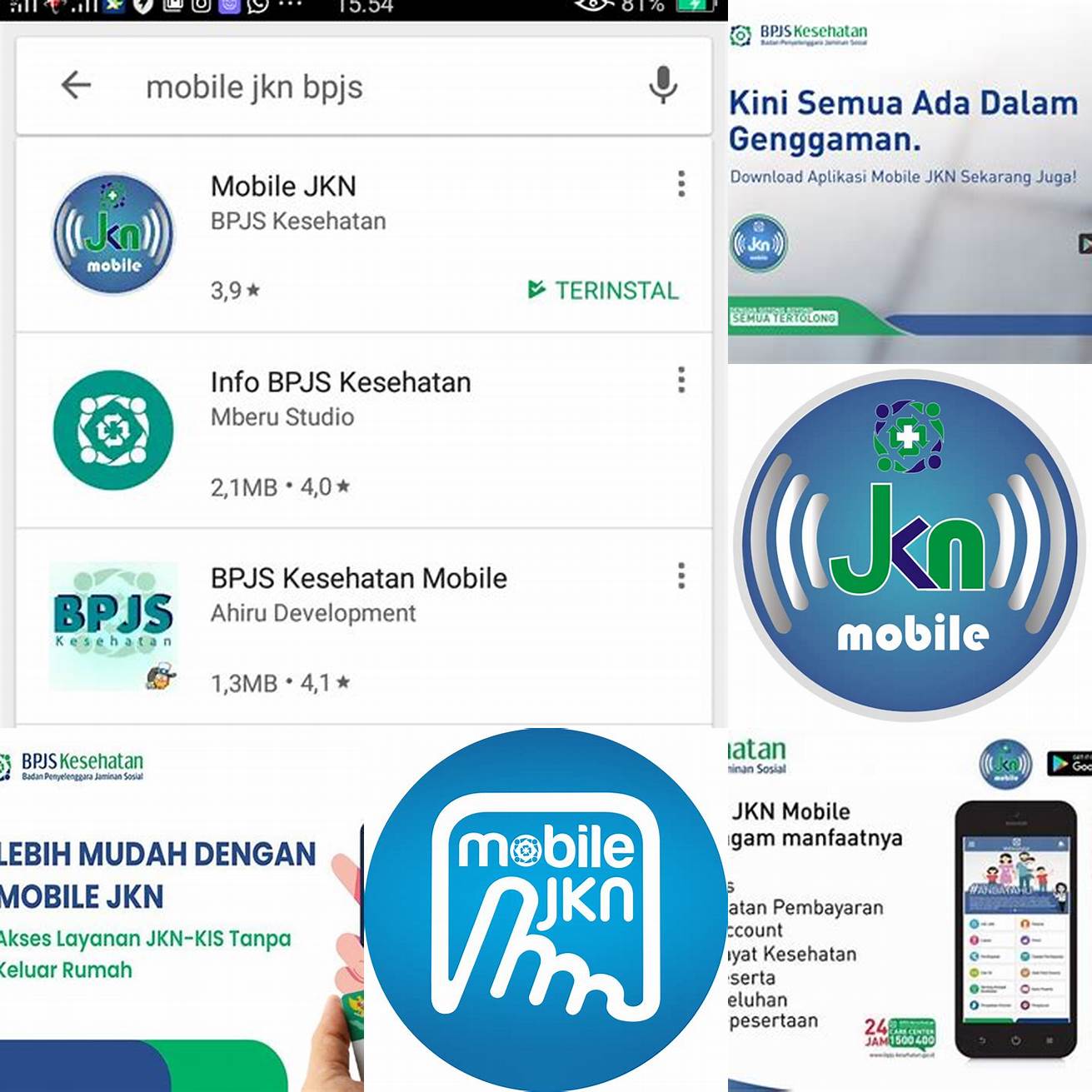 Buka aplikasi JKN Mobile