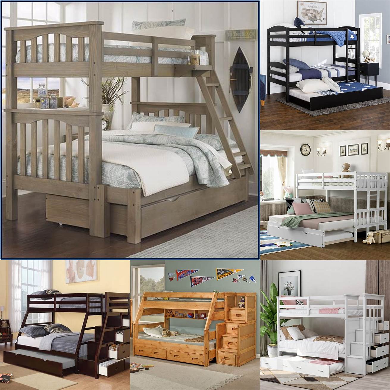 Bunk bed with trundle