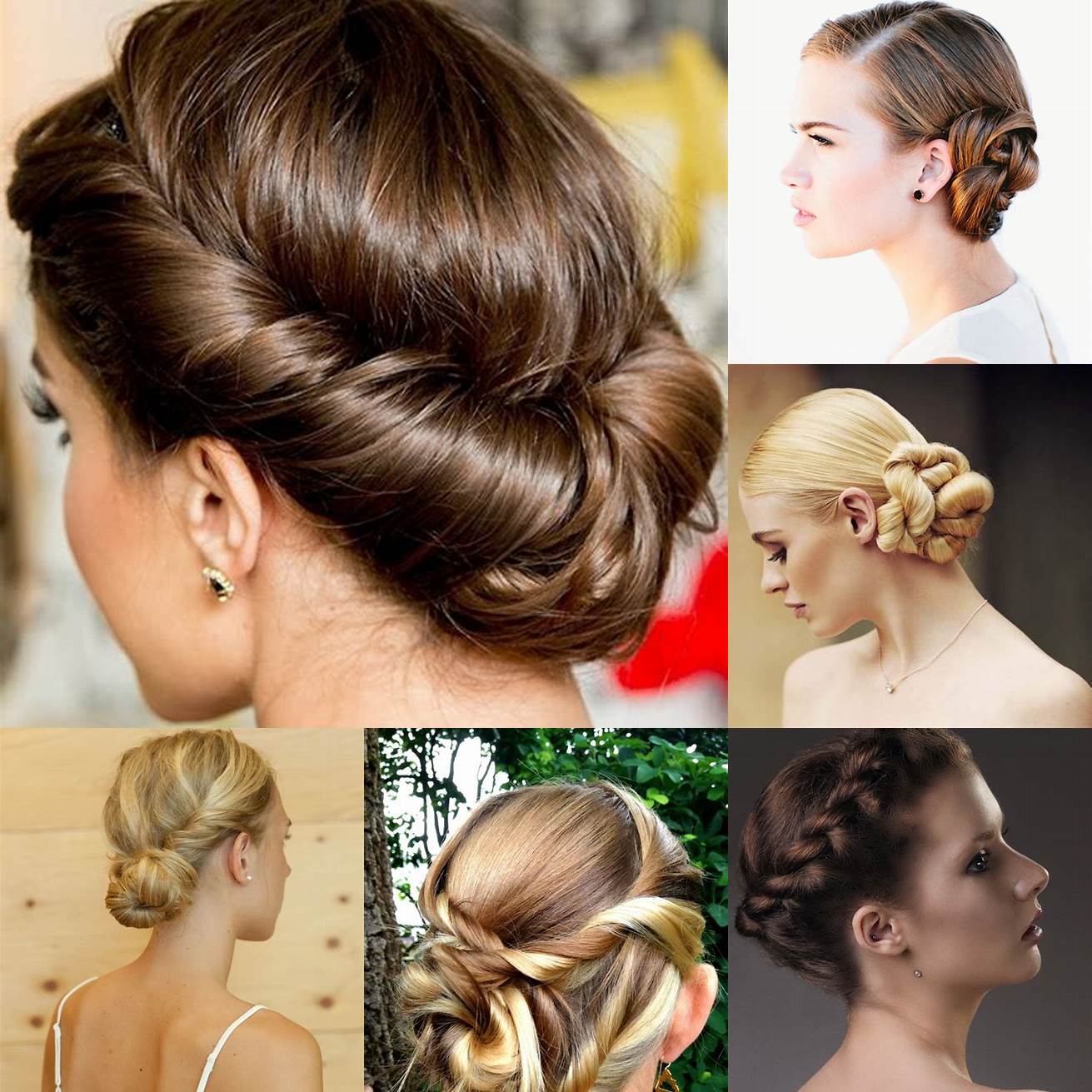 Chignon torsadé