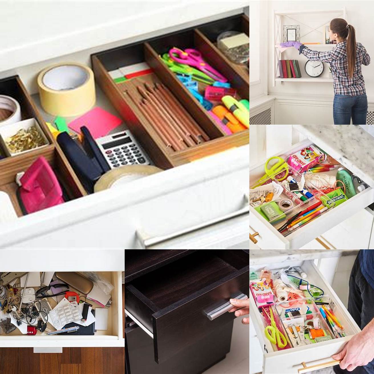 Clean your drawers regularly