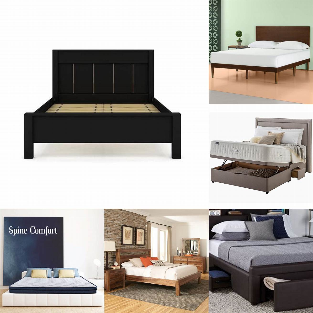 Comfort Platform beds offer excellent support and comfort for your body and spine